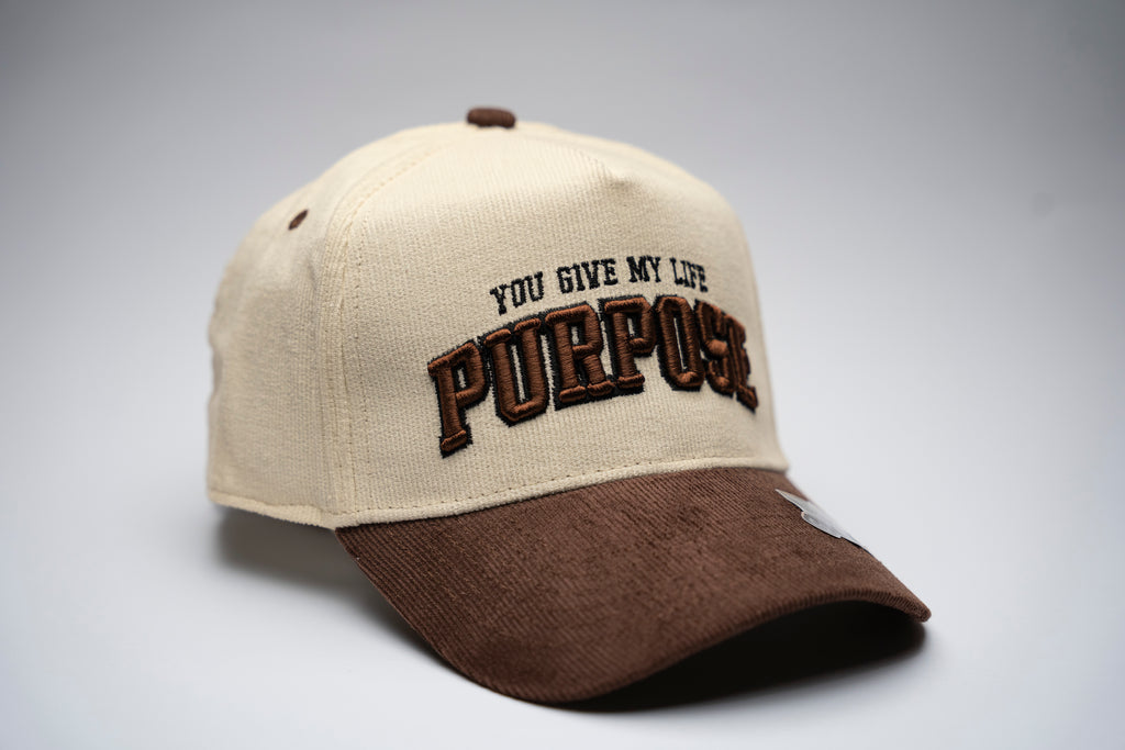 SnapBack Purpose (Corduroy) – Brown