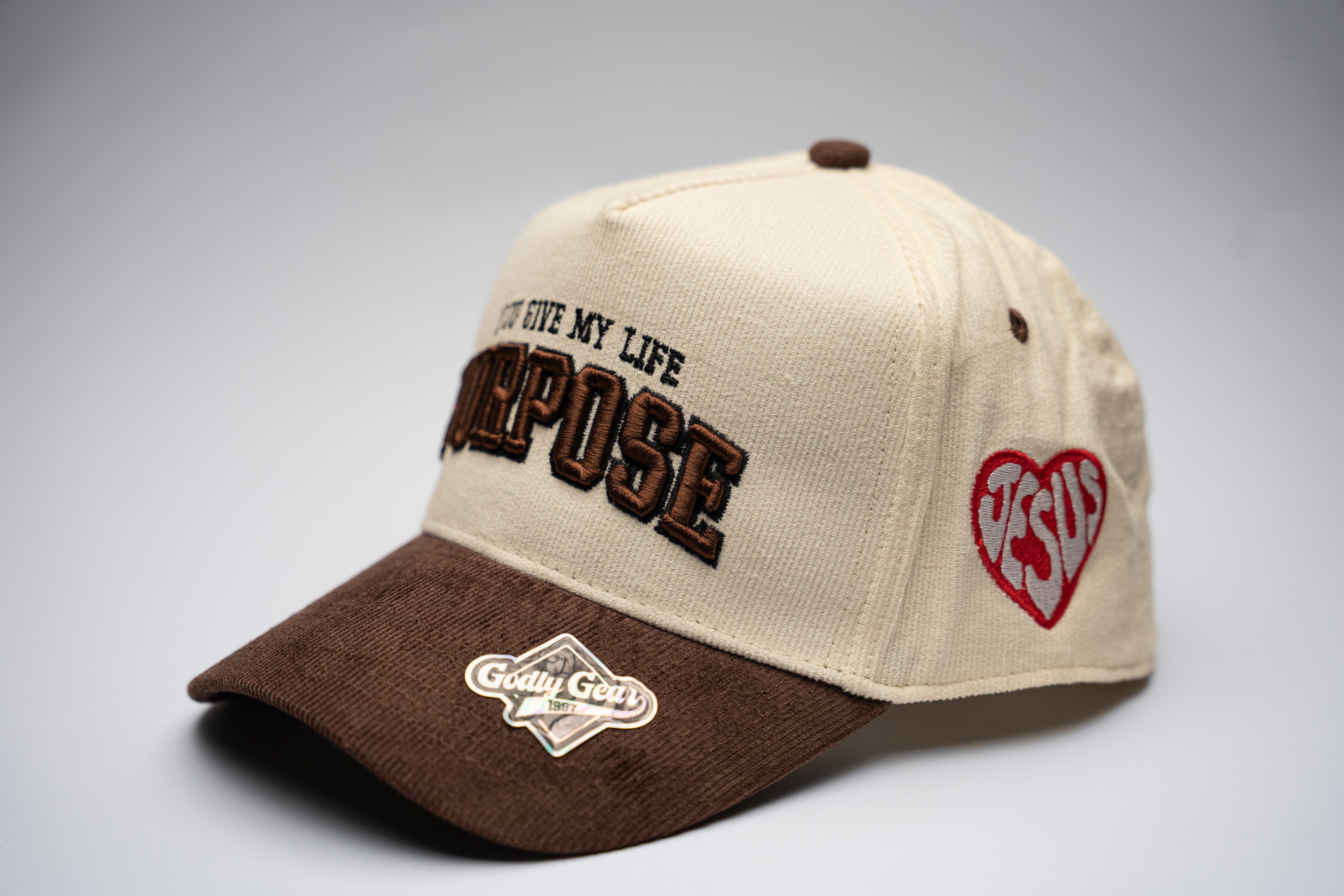 SnapBack Purpose (Corduroy) – Brown