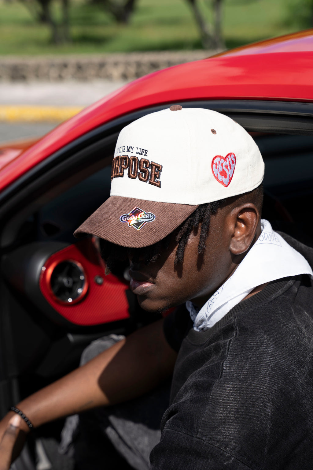 SnapBack Purpose (Corduroy) – Brown