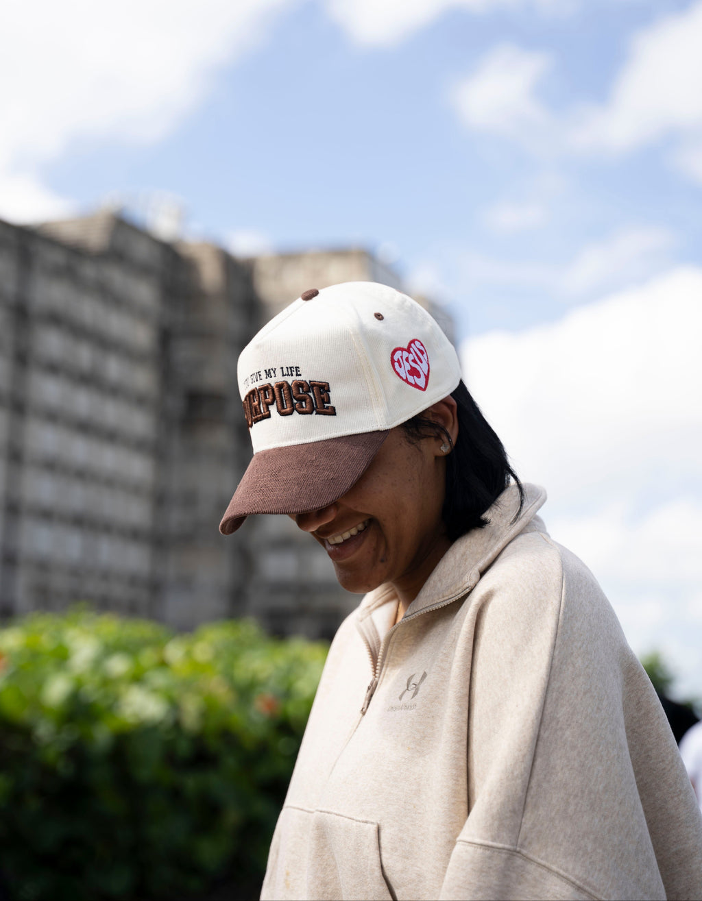 SnapBack Purpose (Corduroy) – Brown