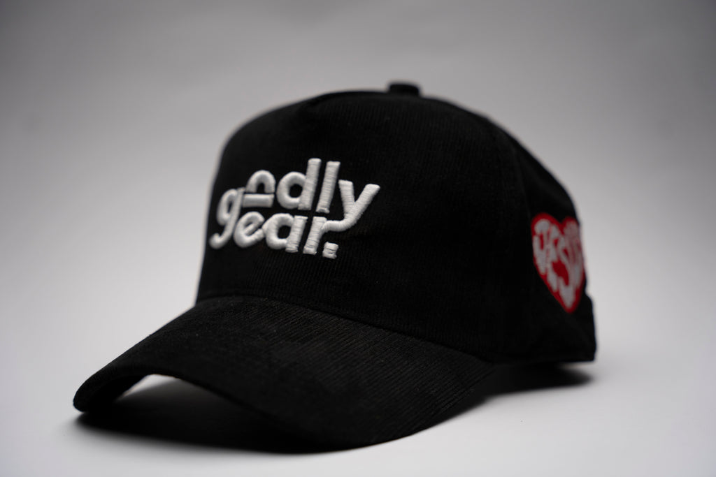 Snapback Godly Gear (Corduroy)  1 de 1 – NEGRO