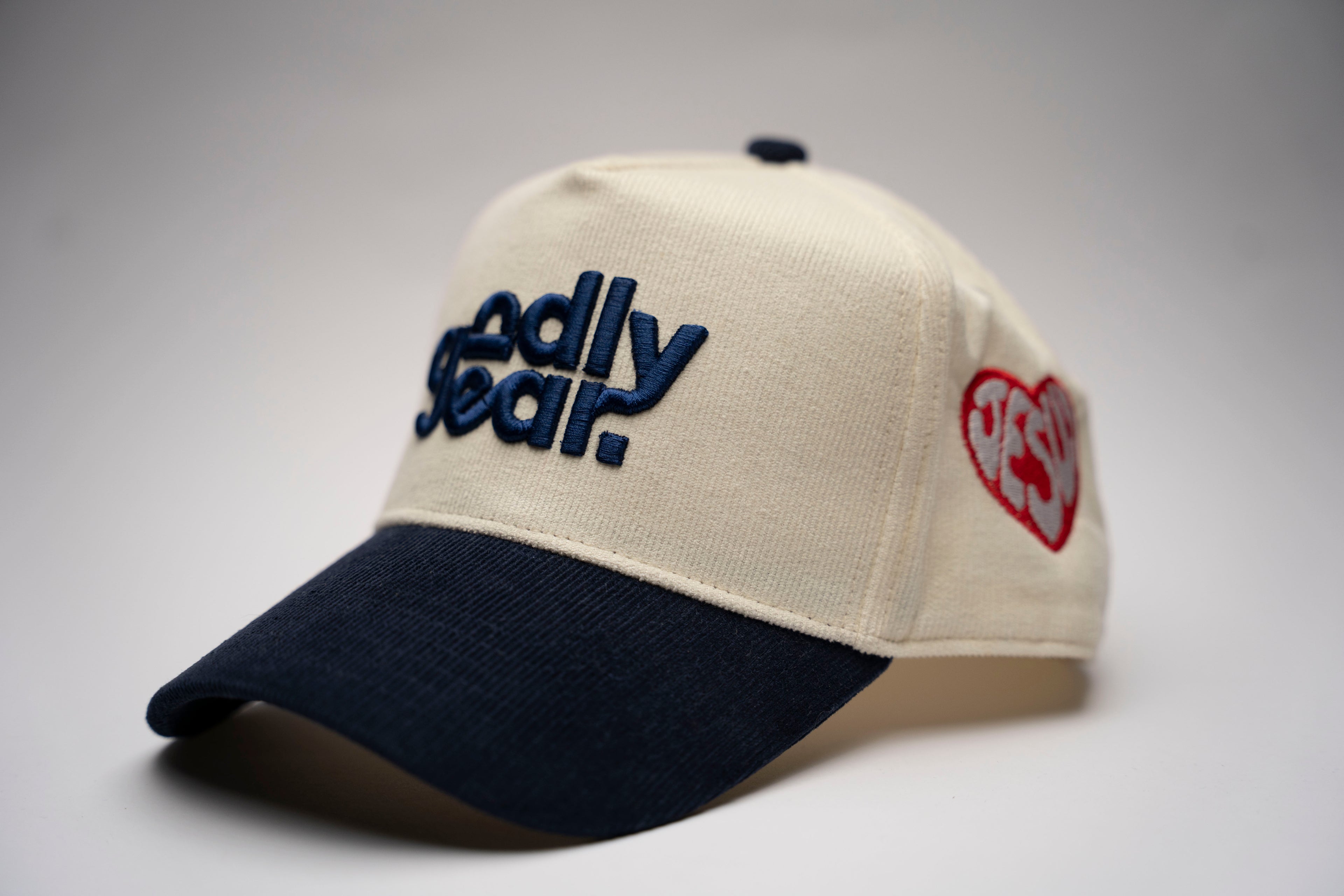 Snapback Godly Gear (Corduroy)  1 de 1 - Navy Blue