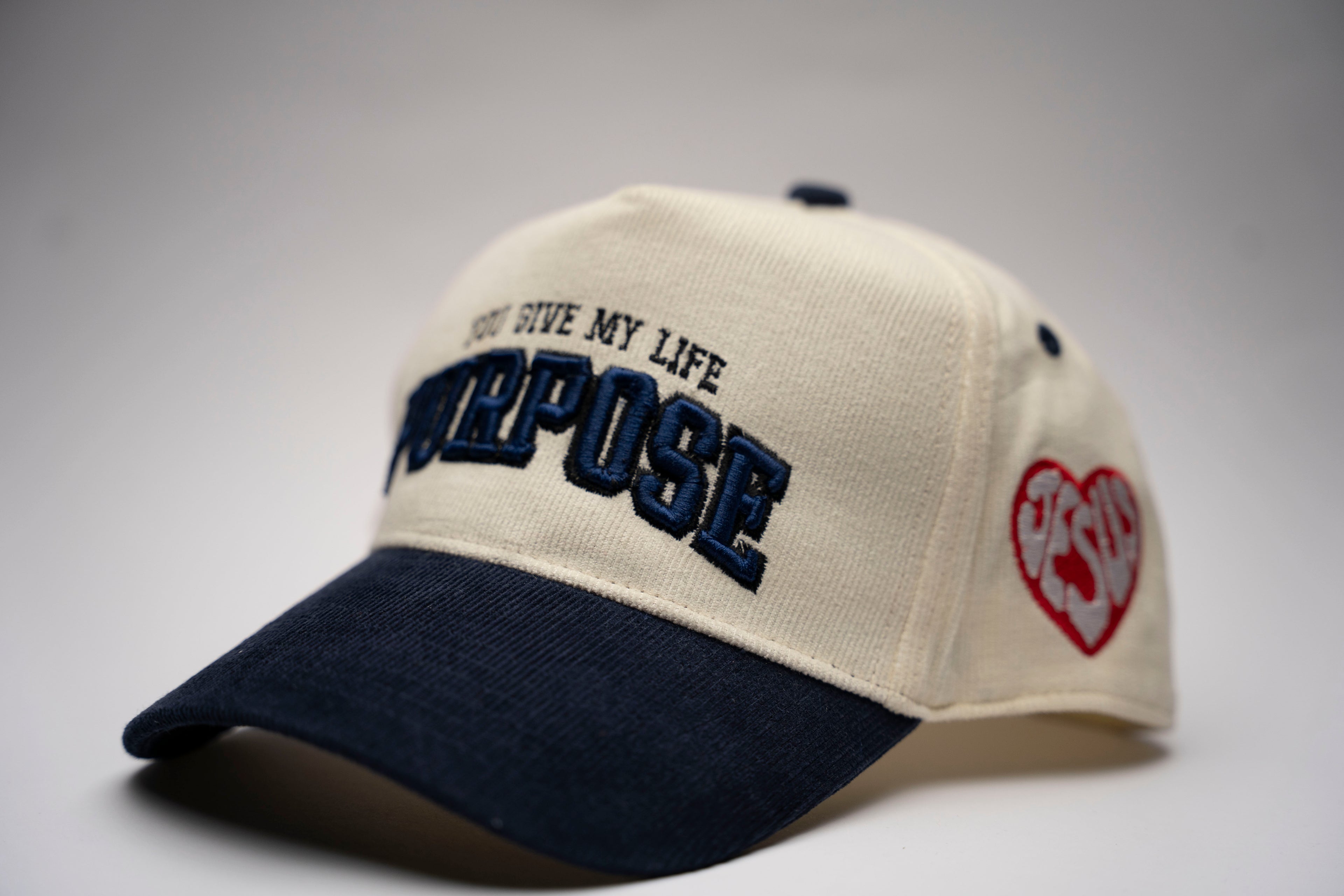 SnapBack Purpose ( Corduroy ) – Navy Blue