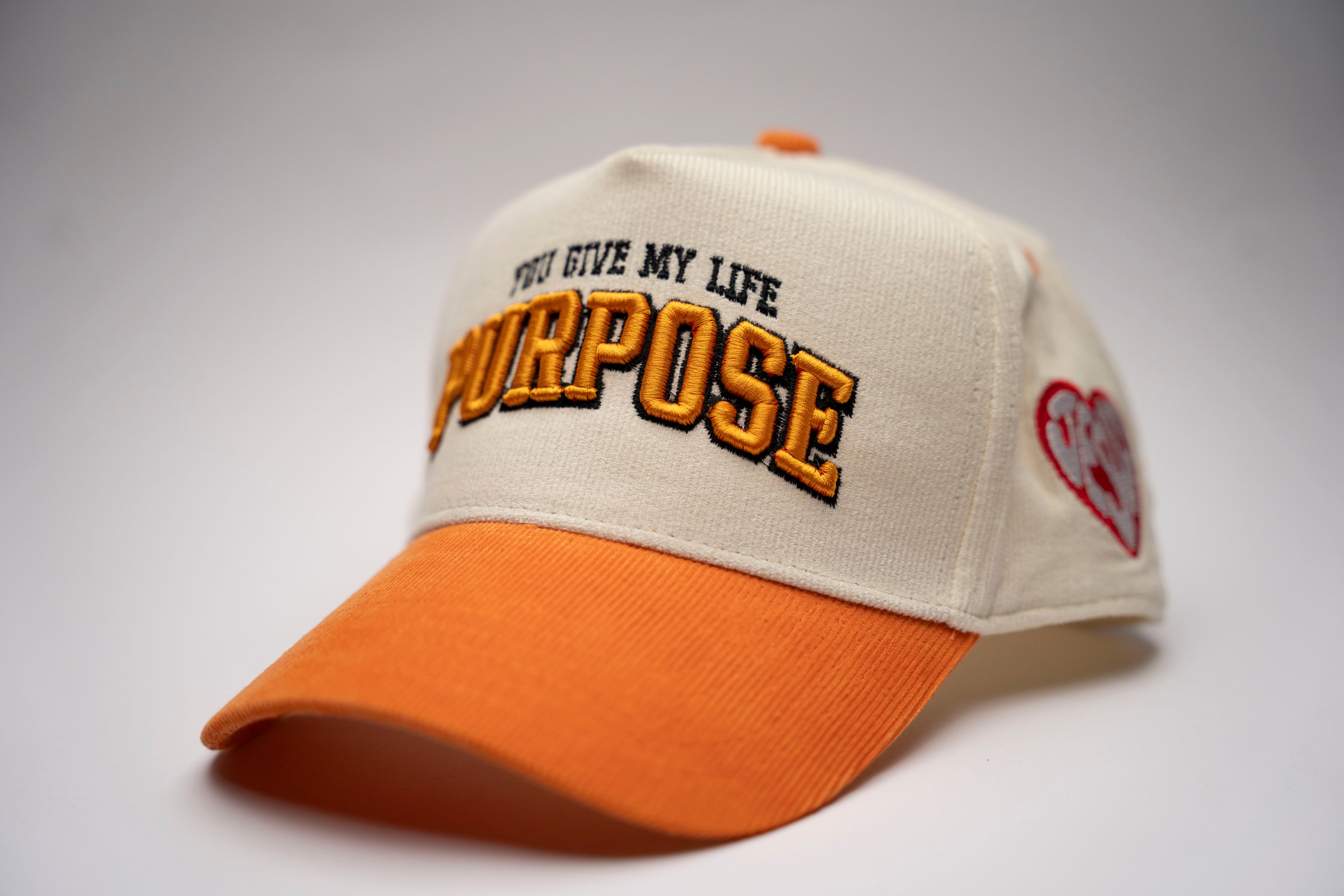 SnapBack Purpose (Corduroy) – Orange