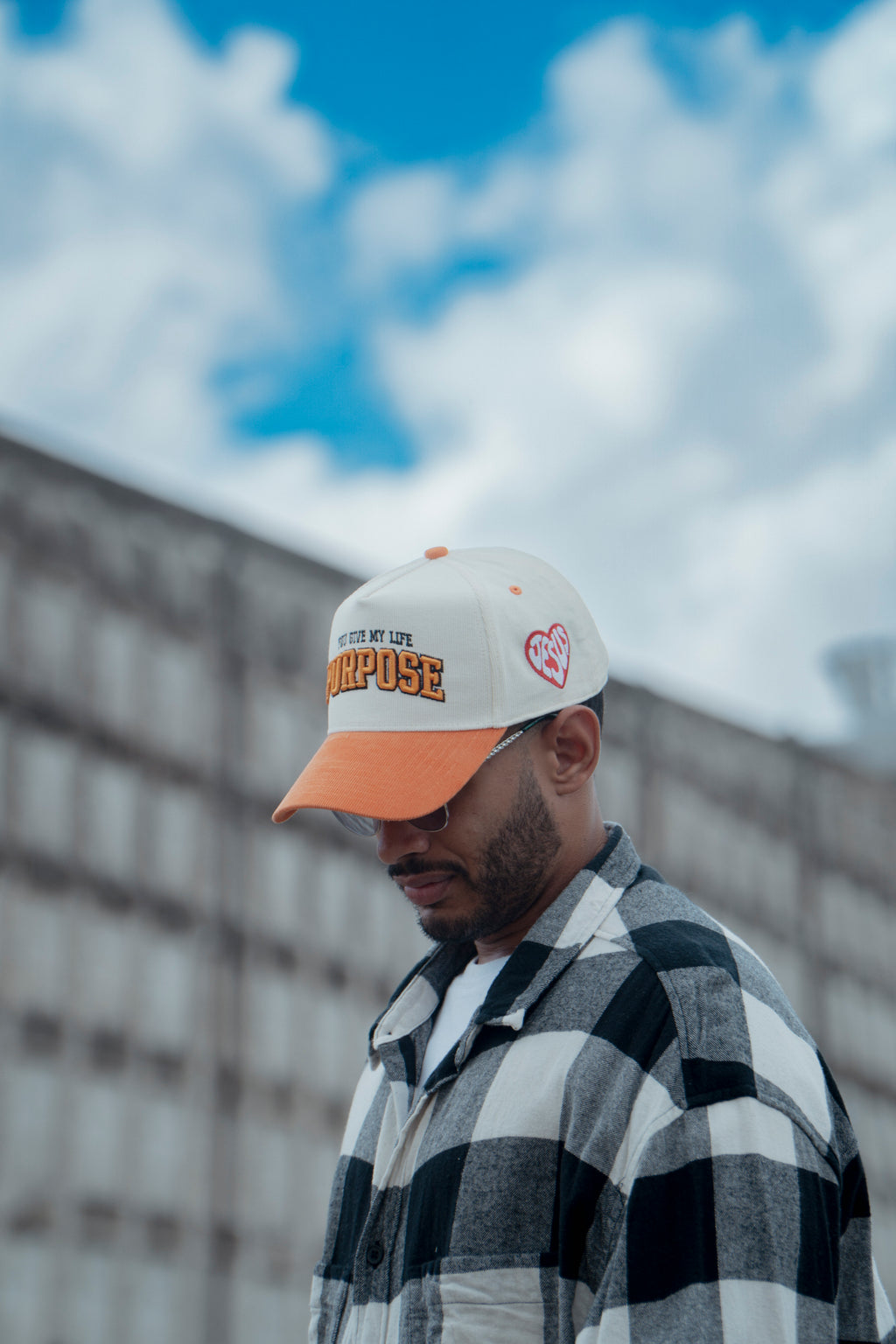 SnapBack Purpose (Corduroy) – Orange